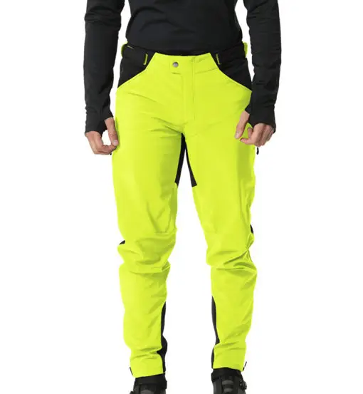 Qimsa Softshell II - pantaloni lunghi MTB - uomo Yellow