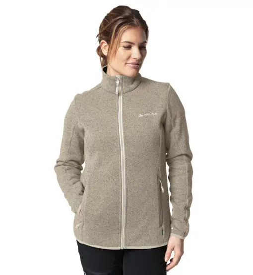 Rienza IV W - felpa in pile - donna Light Brown