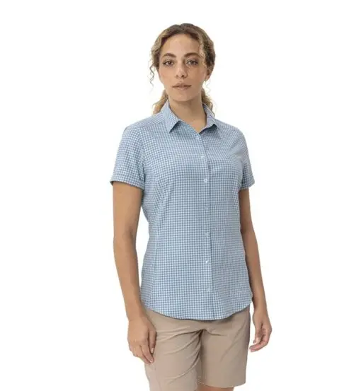 Seiland - camicia a maniche corte - donna Light Blue