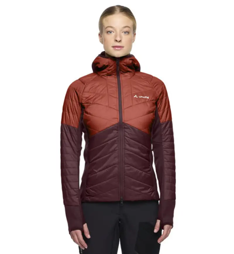 Sesvenna IV W - giacca primaloft - donna Dark Red