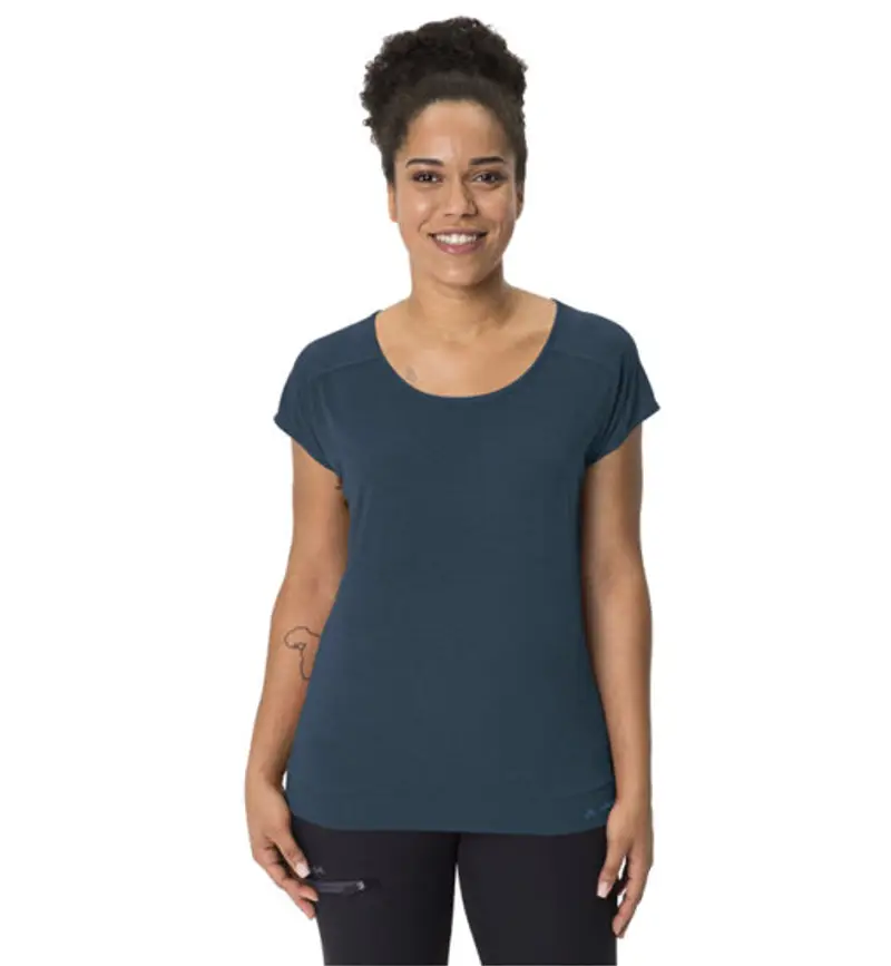 VAUDE T-shirt Donna Blu 2407973
