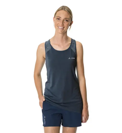 VAUDE Top Donna Blu 2843534