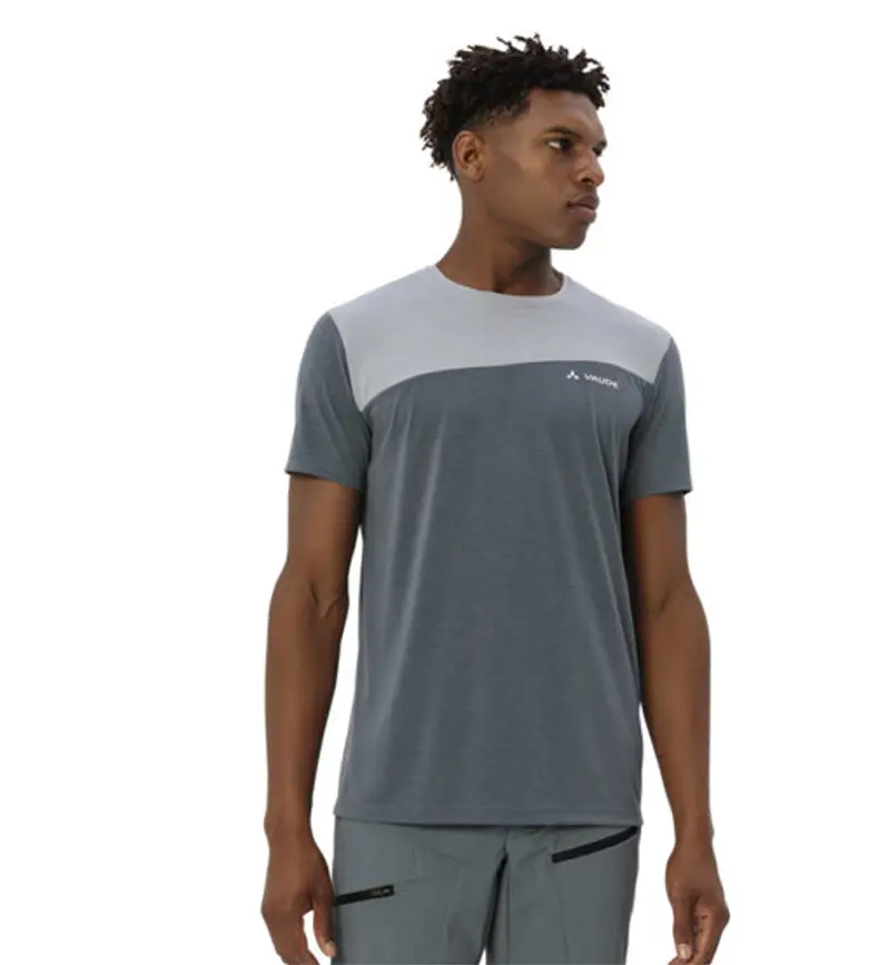 VAUDE T-shirt Uomo Grigio 2414306