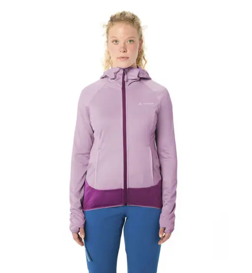 Tekoa W - felpa in pile - donna Pink