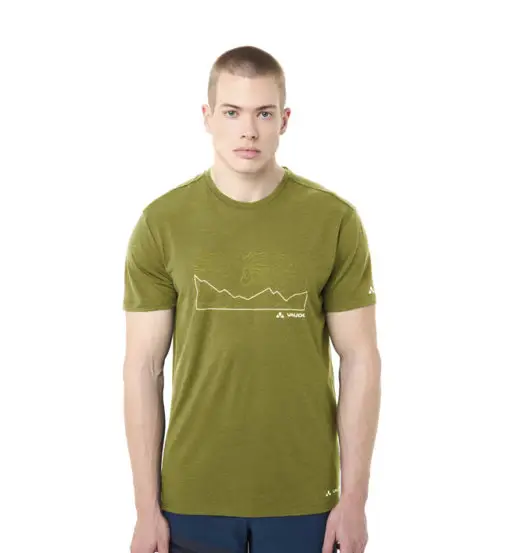 Tekoa Wool - T-shirt- uomo Green