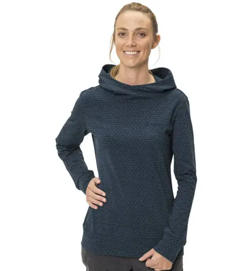 Tuenno W - felpa in pile - donna Blue