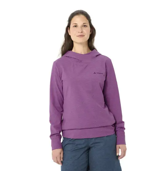 Tuenno W - felpa in pile - donna Dark Pink