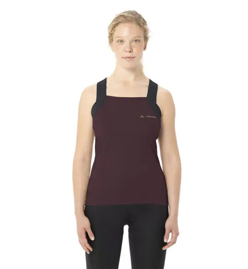 W Matera - top ciclismo - donna Red