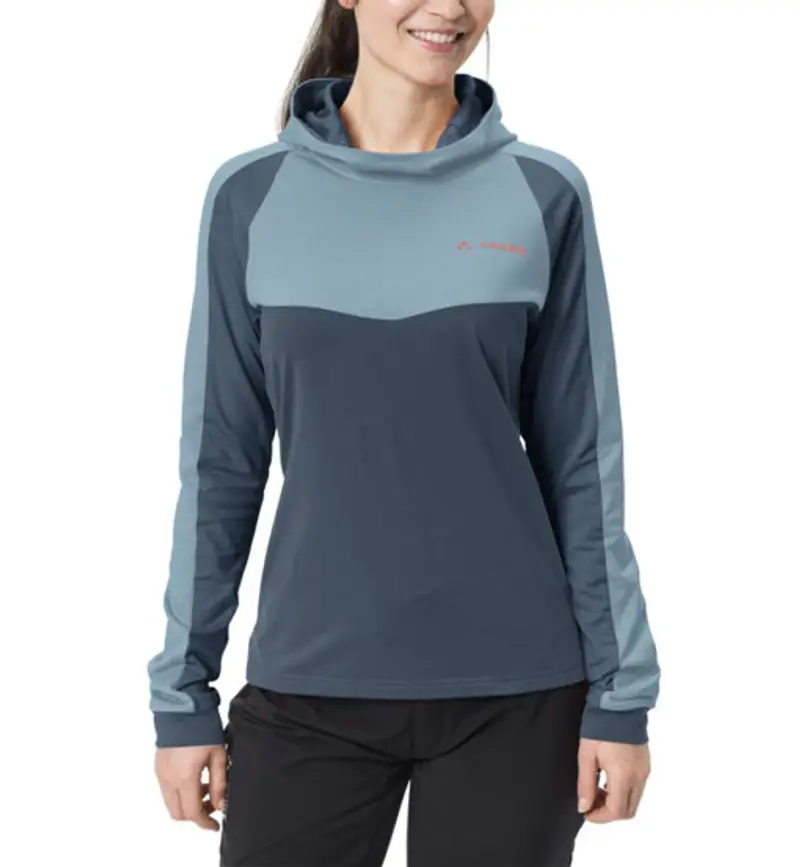 W Qimsa LS II - maglia ciclismo manica lunga - donna Blue