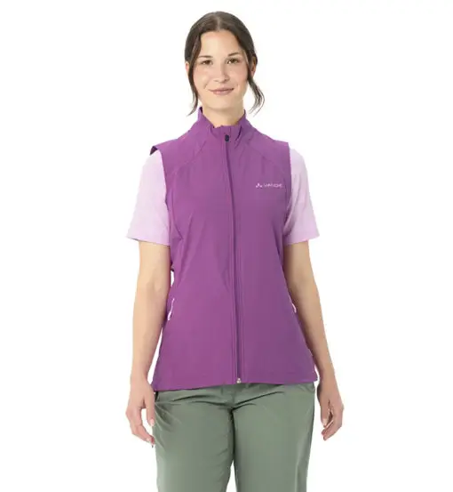 W Yaras - gilet ciclismo - donna Dark Pink