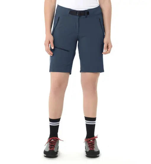 Wo Badile II - pantaloni corti trekking - donna Blue