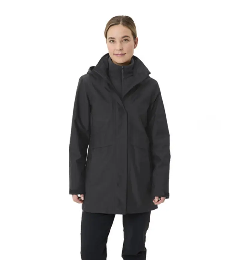 Wo Idris 3in1 IV - giacca trekking - donna Black
