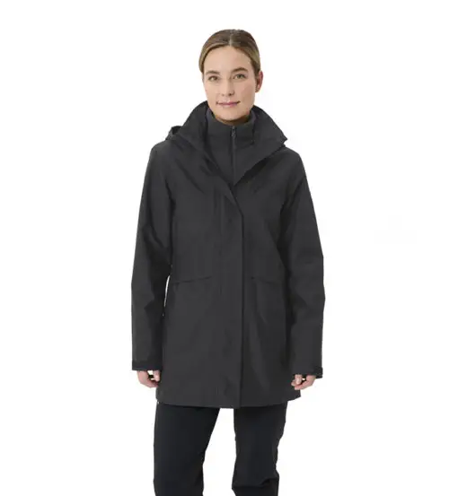 Wo Idris 3in1 IV - giacca trekking - donna Black