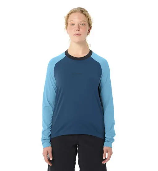 Wo Loamer - maglia ciclismo maniche lunghe - donna Blue