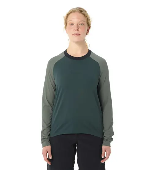 Wo Loamer - maglia ciclismo maniche lunghe - donna Green
