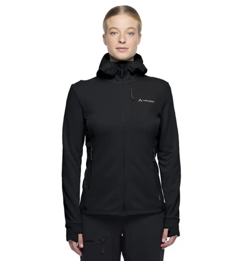 Wo Monviso Fleece III - felpa in pile - donna Black