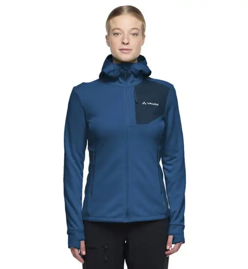 Wo Monviso Fleece III - felpa in pile - donna Blue