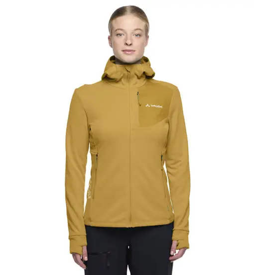 Wo Monviso Fleece III - felpa in pile - donna Dark Yellow