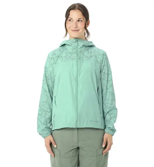 Wo Neyland Wind II - giacca antipioggia - donna Green