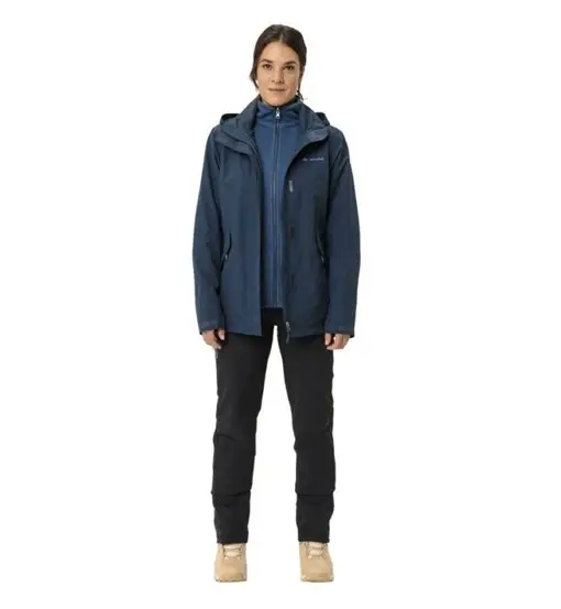 Wo Rosemoor 3in1 II - giacca trekking - donna Blue