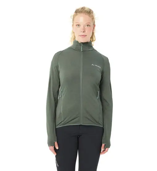 Wo Scopi Fleece II - felpa in pile - donna Green