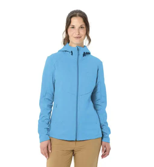 Wo Skomer Hiking - felpa in pile - donna Blue