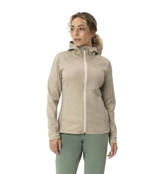 Wo Skomer Hiking - felpa in pile - donna Light Brown