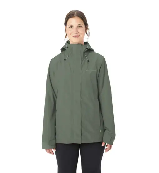 Wo Strathcona - giacca hardshell - donna Green