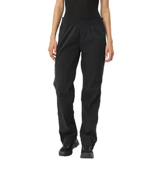 Wo Yaras Rain Zip IV - pantaloni antipioggia - donna Black