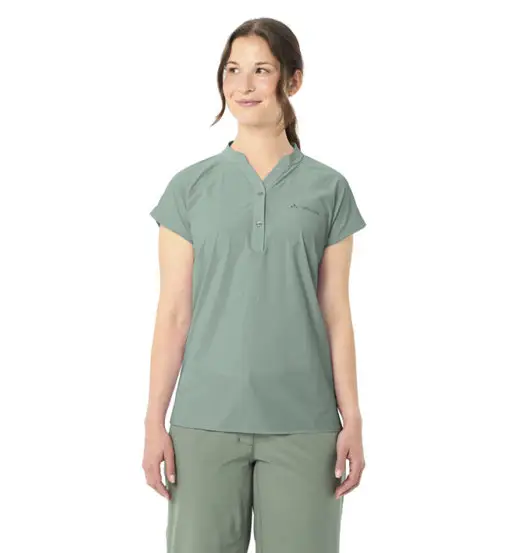 Wo Yaras SL Shirt II - maglia ciclismo - donna Green