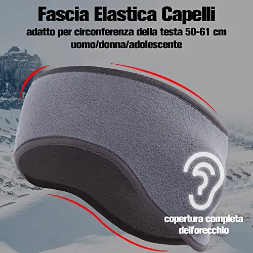 VEGCOO Fasce per capelli Donna Nero 3724322 miniatura 3