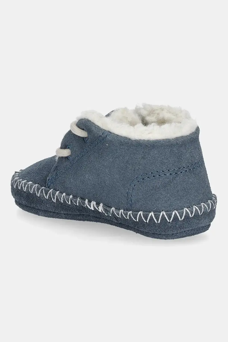 scarpe in pelle scamosciata neonato/a Baby Winter Light ZZ colore blu BA0321028 miniatura 4