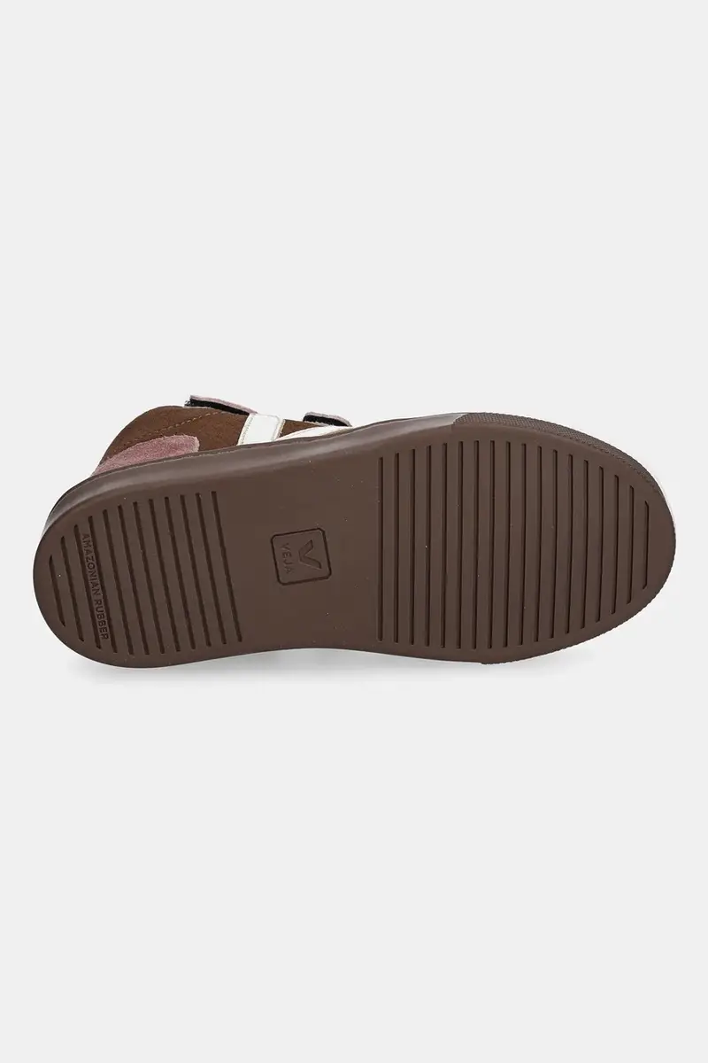 scarpe invernali in pelle scamosciata bambino/a Small V-10 Mid Winter colore rosa DF0320994 miniatura 5