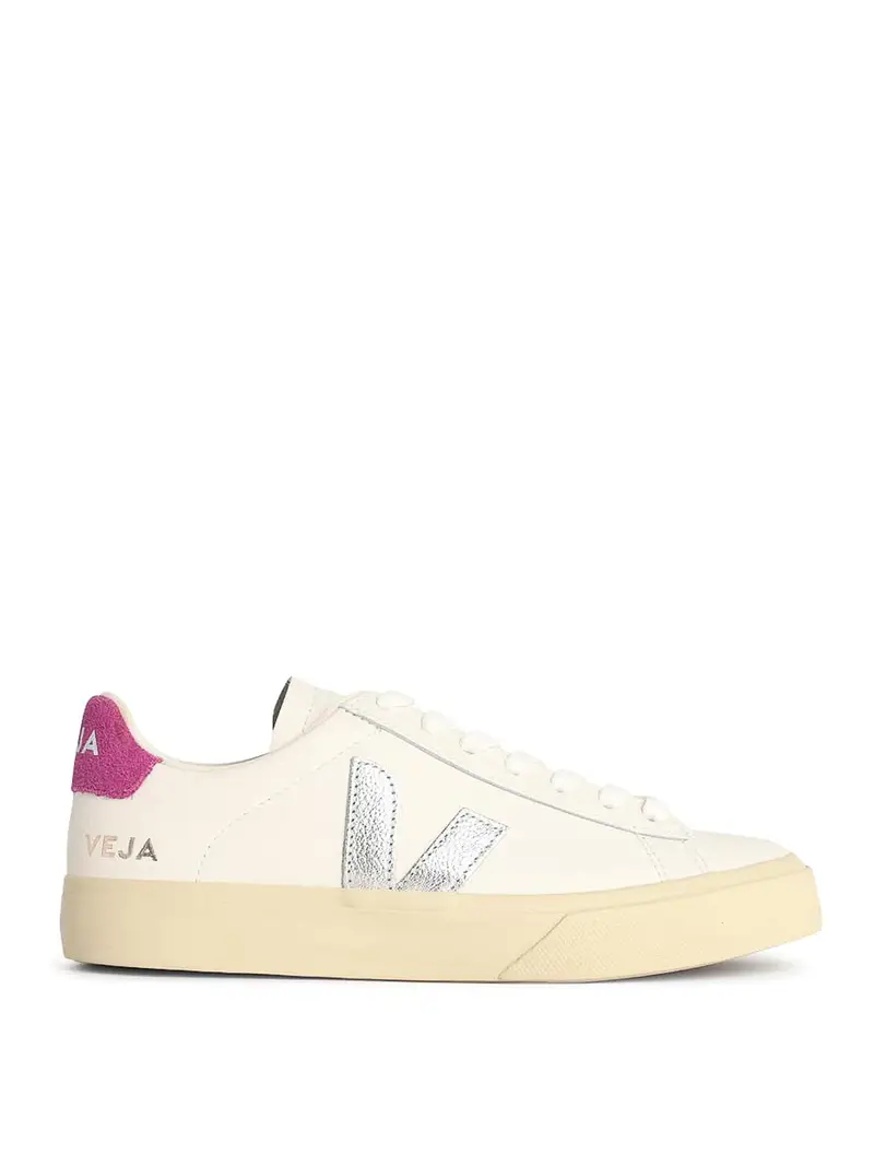 Sneaker in pelle bianca Campo Bianco