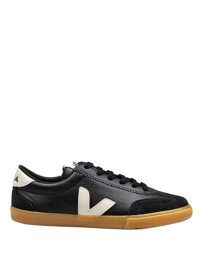 Sneaker tirane sneaker in pelle nera Nero