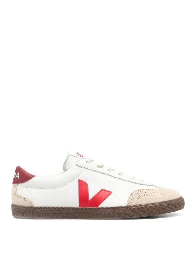Sneaker Volley in pelle Bianco