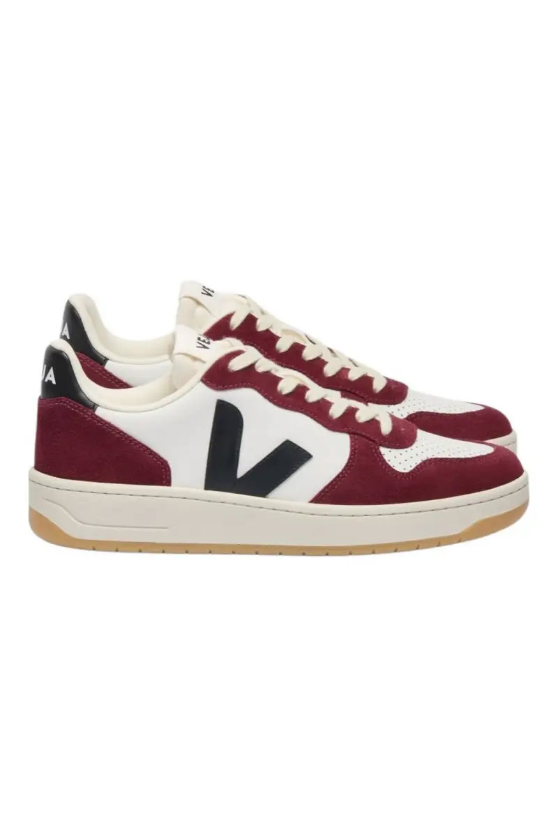 Sneakers Bianco/bordeaux