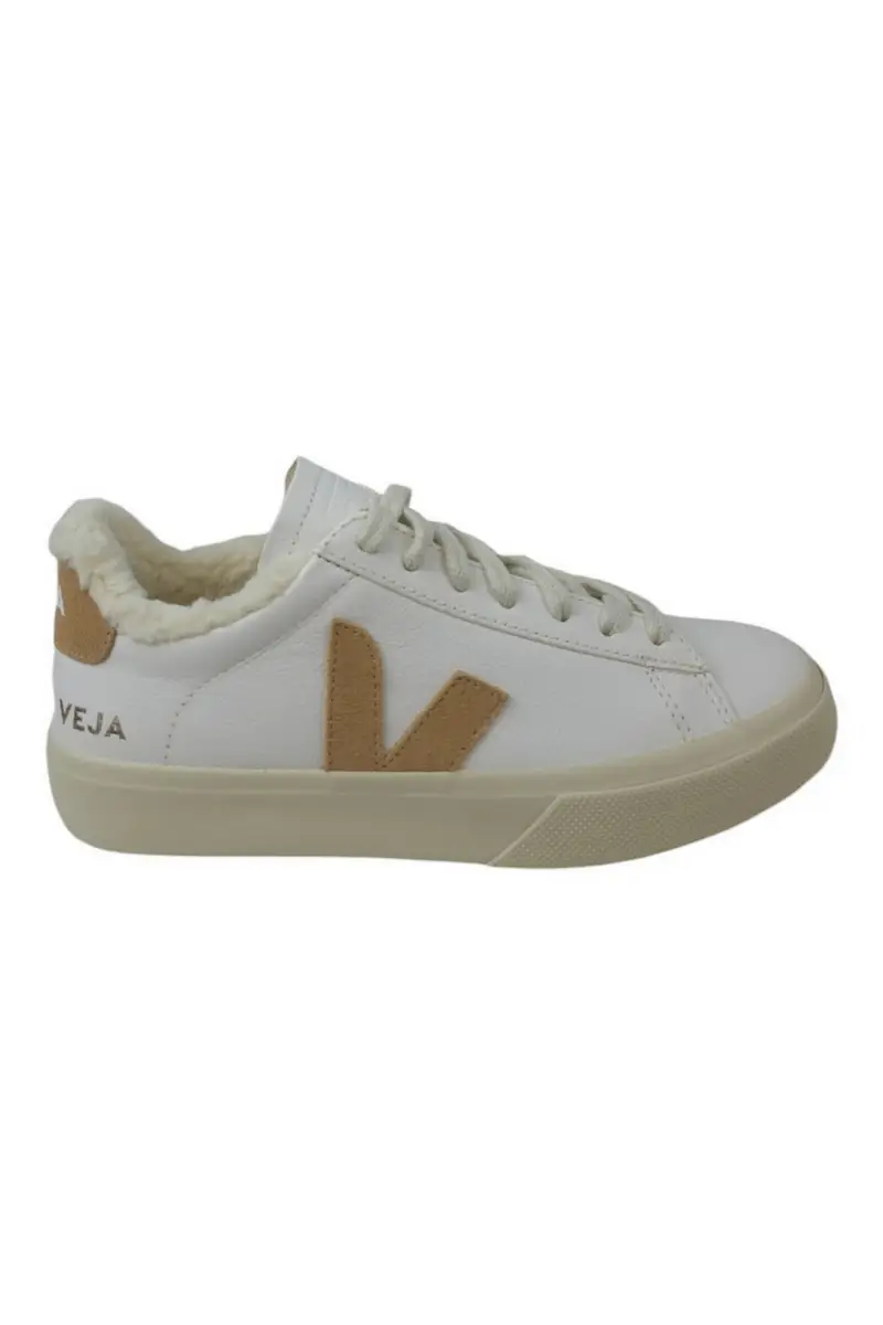 Veja Sneakers Bianco/cammello