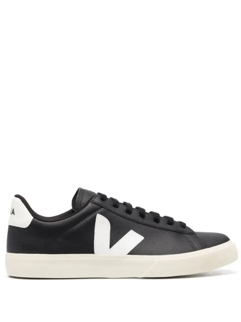 sneakers Campo Leather Lace-Up NERO