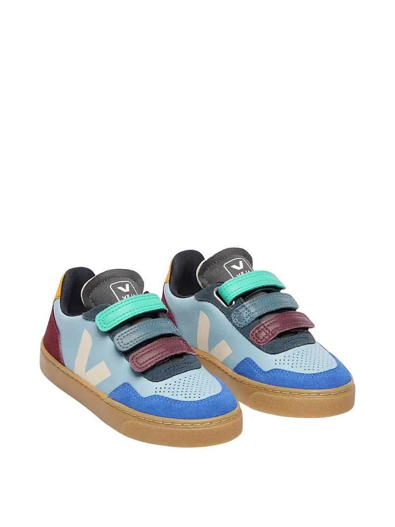 Sneakers Con Logo Blu