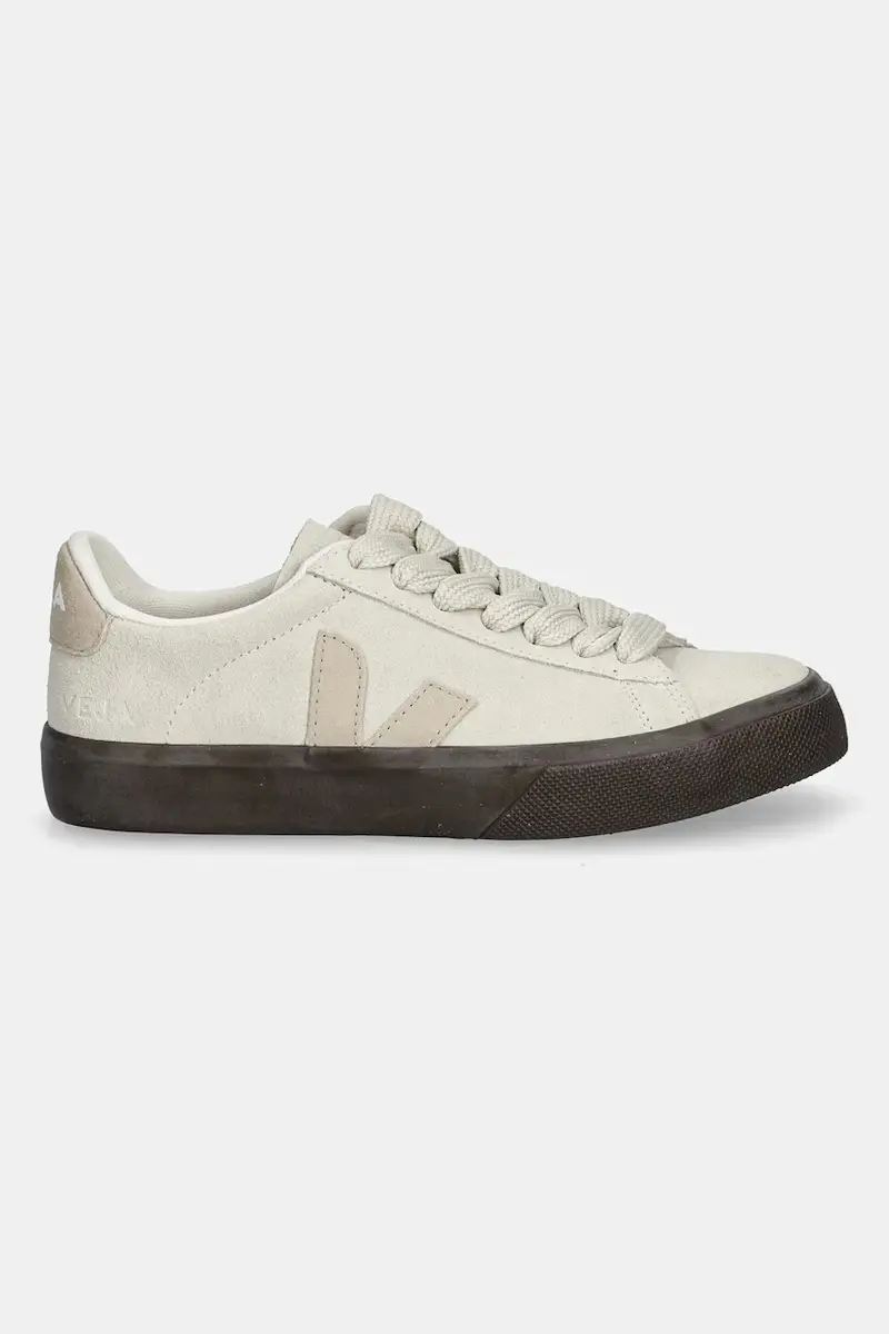 sneakers in camoscio Campo donna colore beige CP0320805A miniatura 2