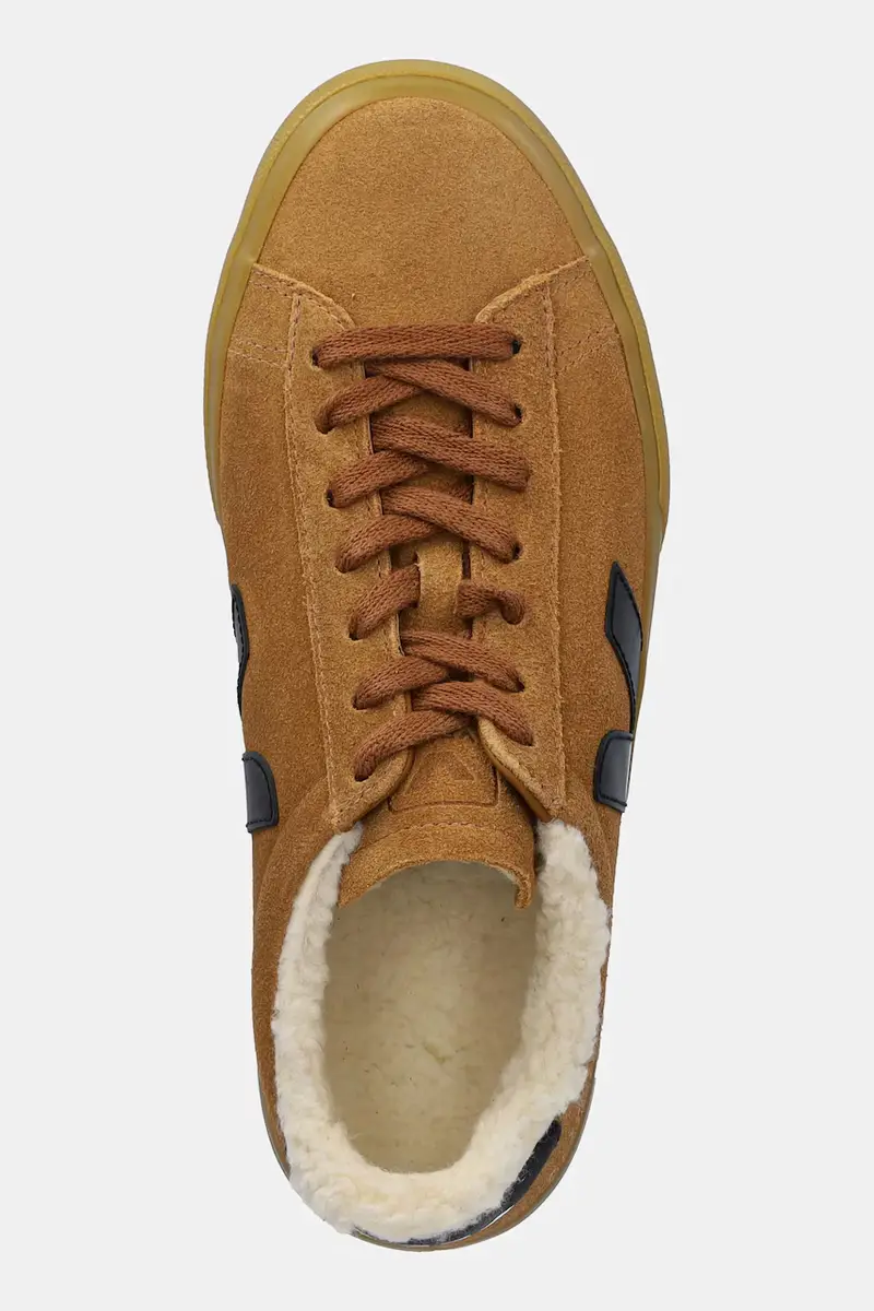 sneakers in camoscio Campo Winter donna colore marrone CW0320809A miniatura 4