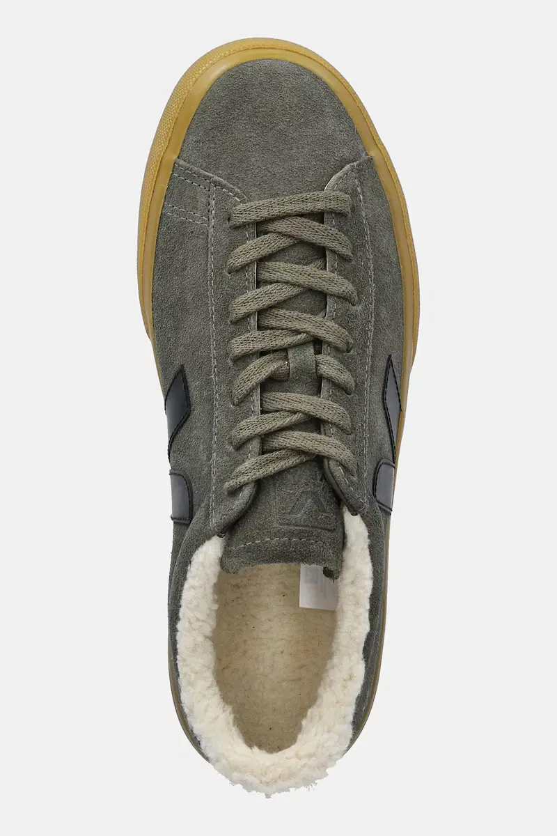 sneakers in camoscio Campo Winter donna colore verde CW0320810A miniatura 4