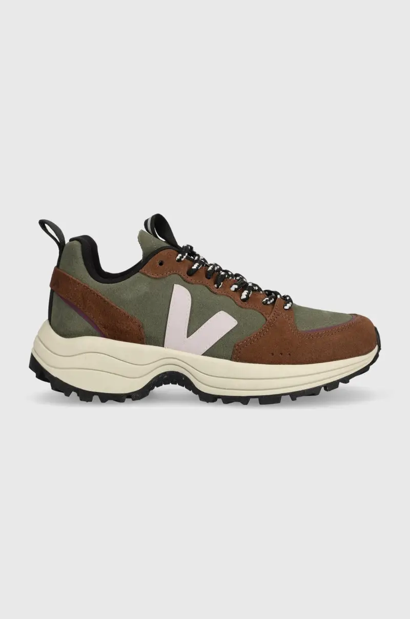 sneakers in camoscio Marrone