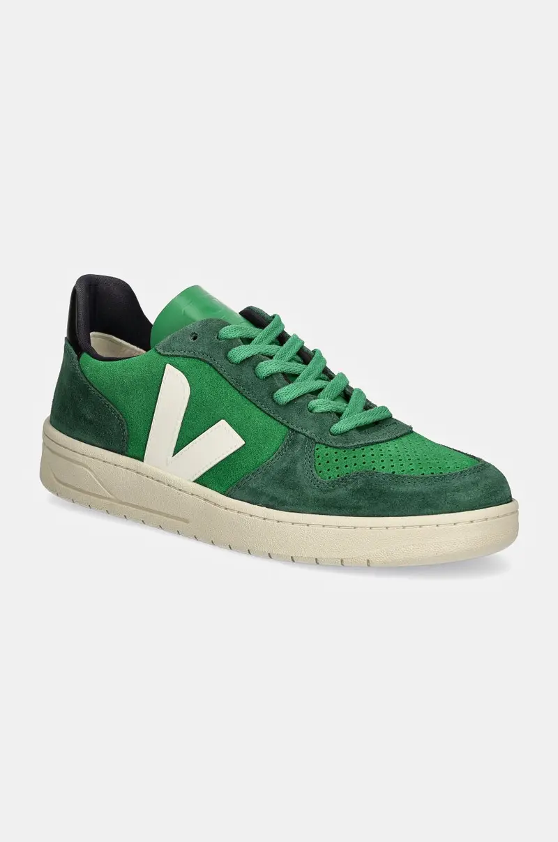 sneakers in camoscio V-10 colore verde VX0303671B Turchese
