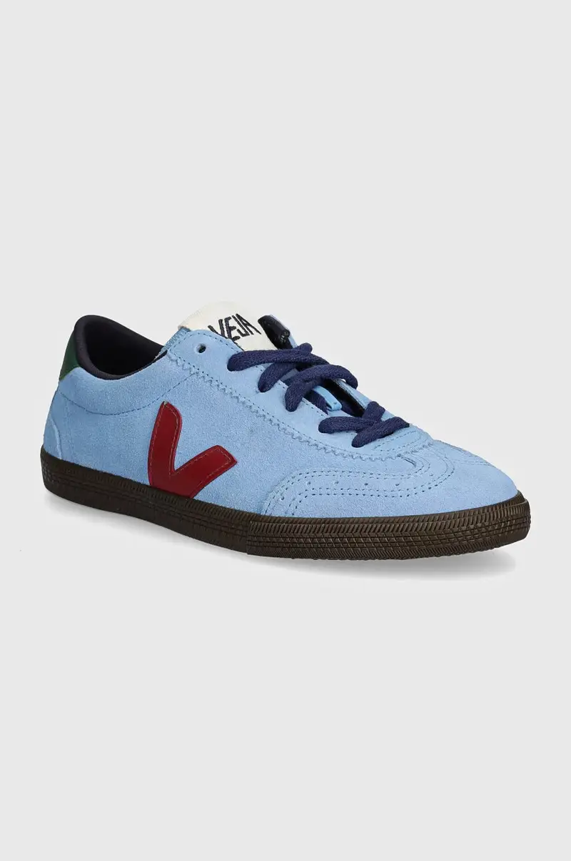 sneakers in camoscio Volley colore blu VO0303722A