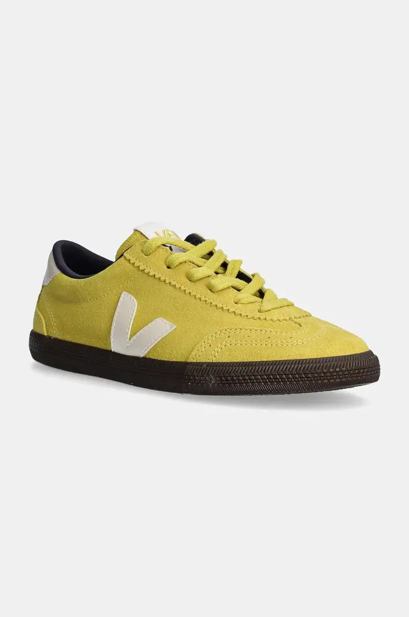 sneakers in camoscio Volley colore verde VO0303849A