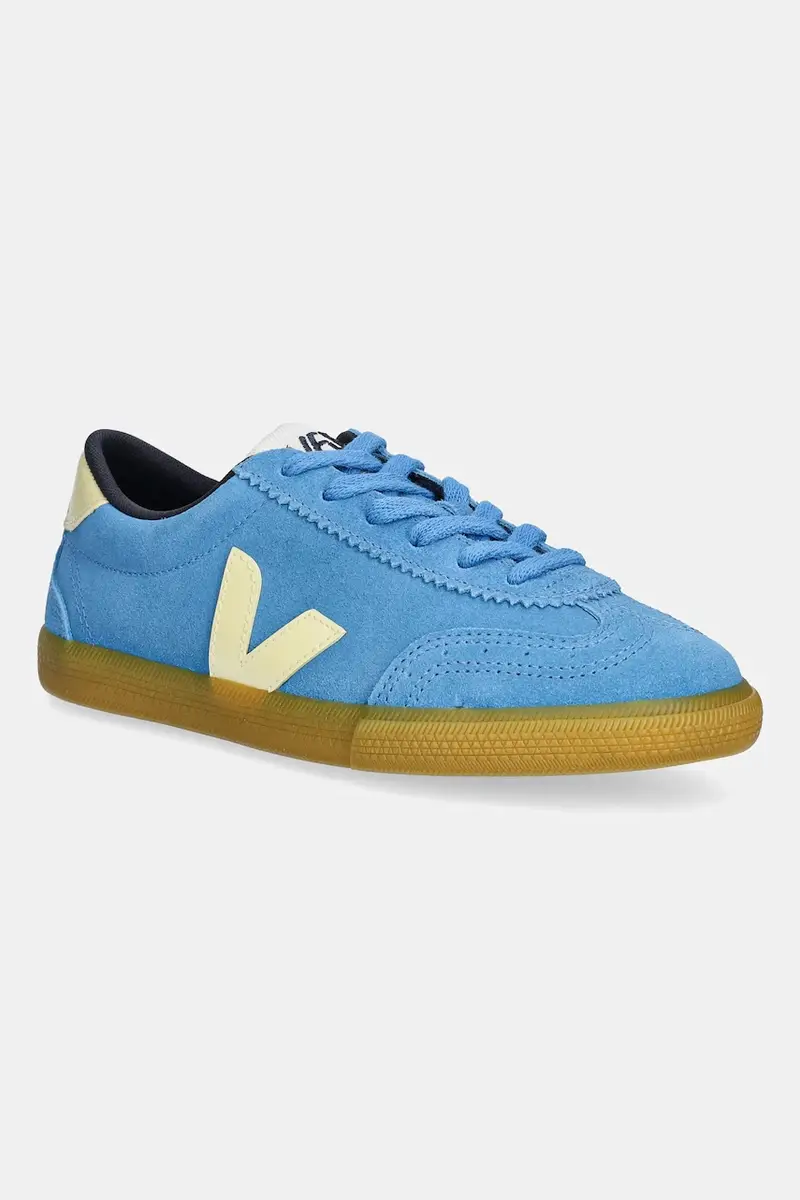 sneakers in camoscio Volley donna colore blu VO0320512A