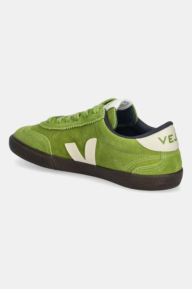 sneakers in camoscio Volley donna colore verde VO0320890A miniatura 3