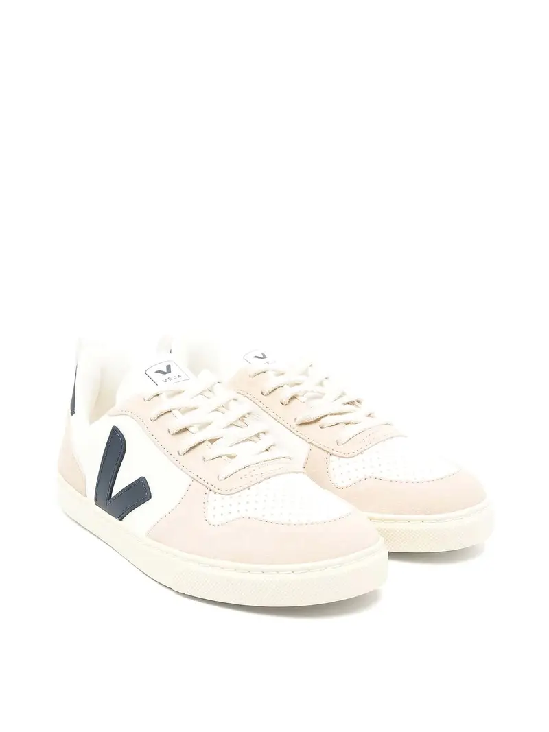 Sneakers in pelle Beige